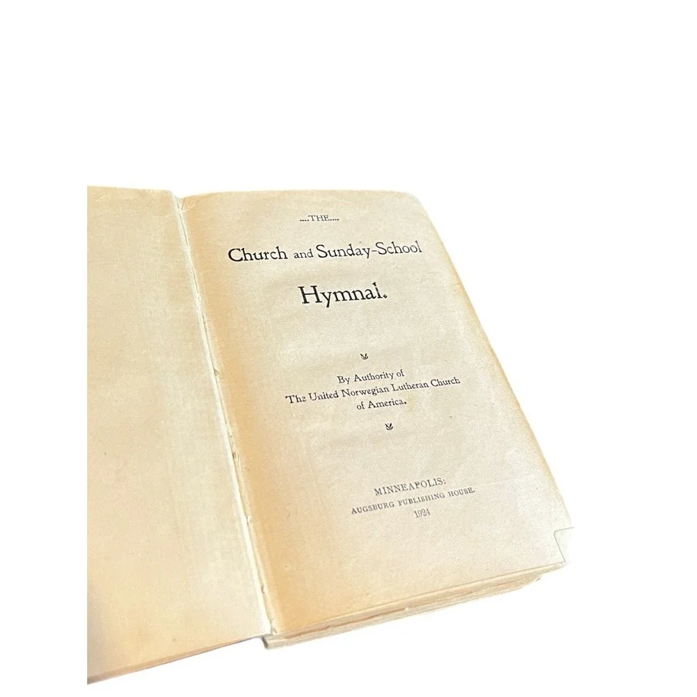 Church And Sunday-School Hymnal. by United Norwegian Lutheran Church Of America